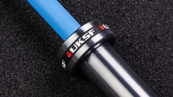 Introducing the New UKSF Cronos Barbells — Standout Performance in Pink & Blue